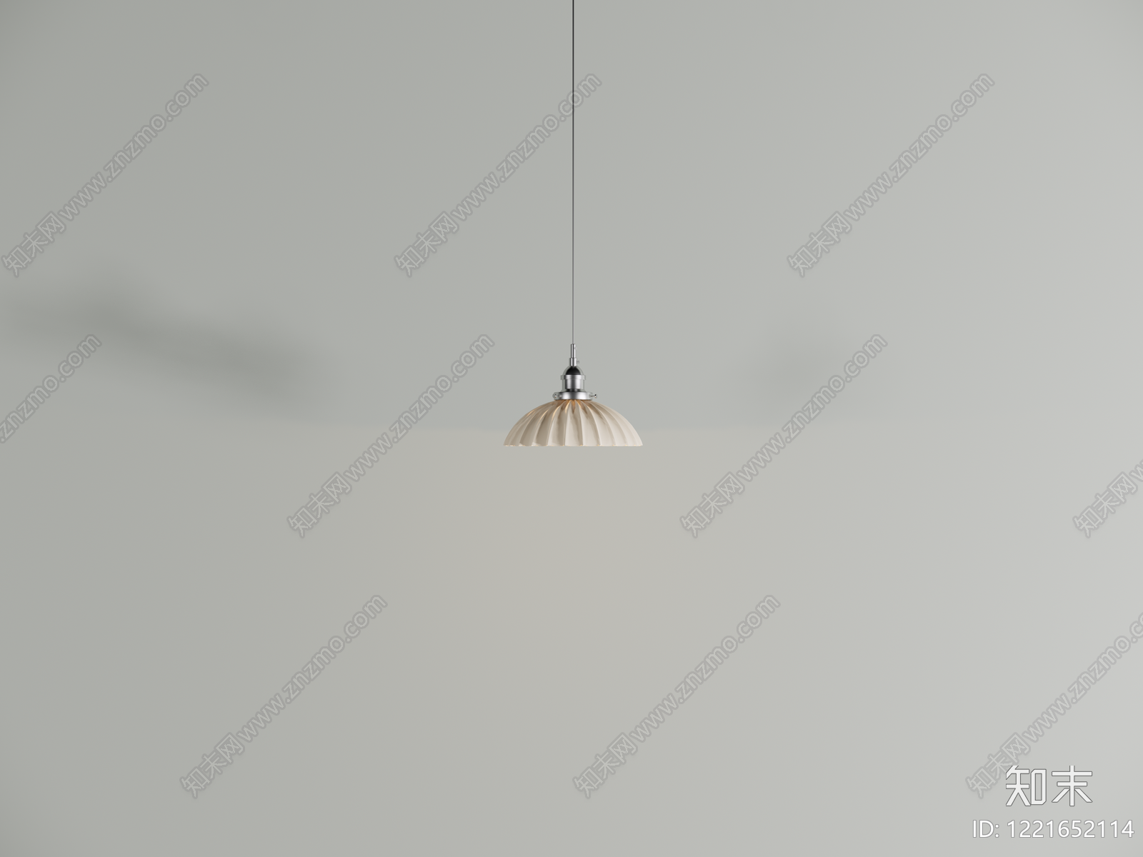 奶油风吊灯SU模型下载【ID:1221652114】