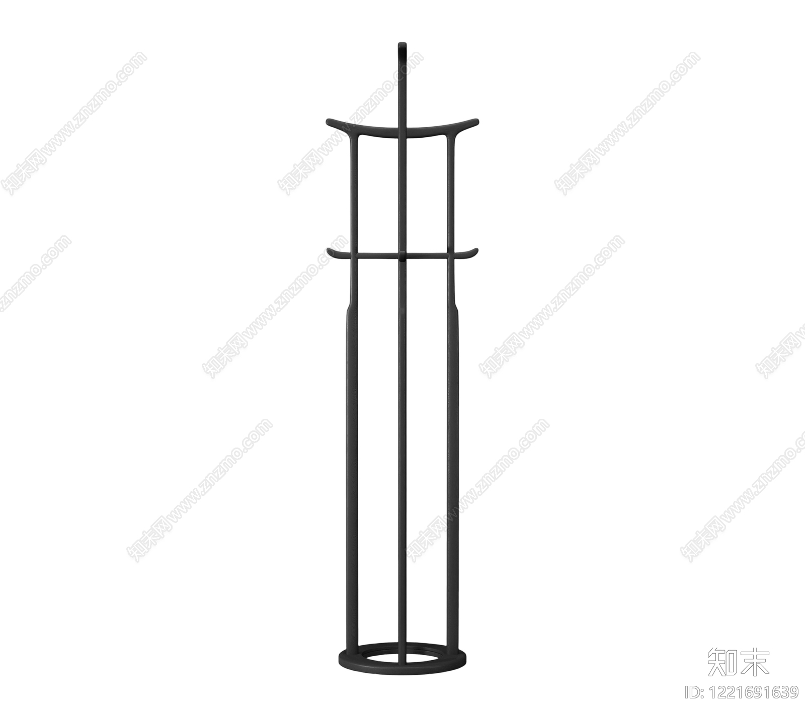 极简晾衣架3D模型渲染效果图