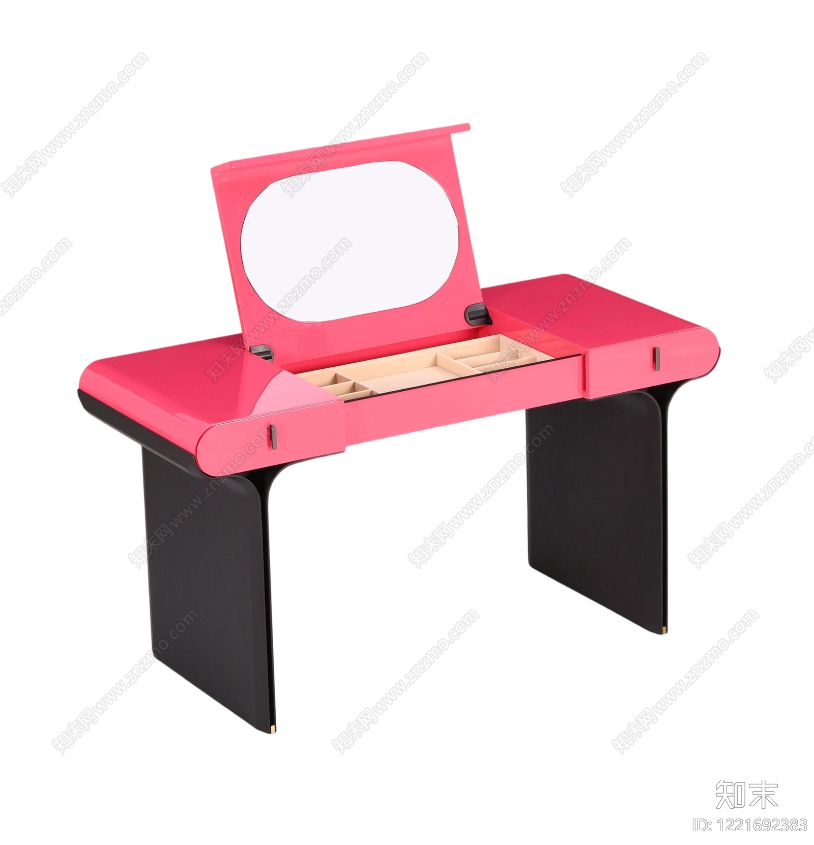 孟菲斯梳妆台3D模型下载【ID:1221692383】