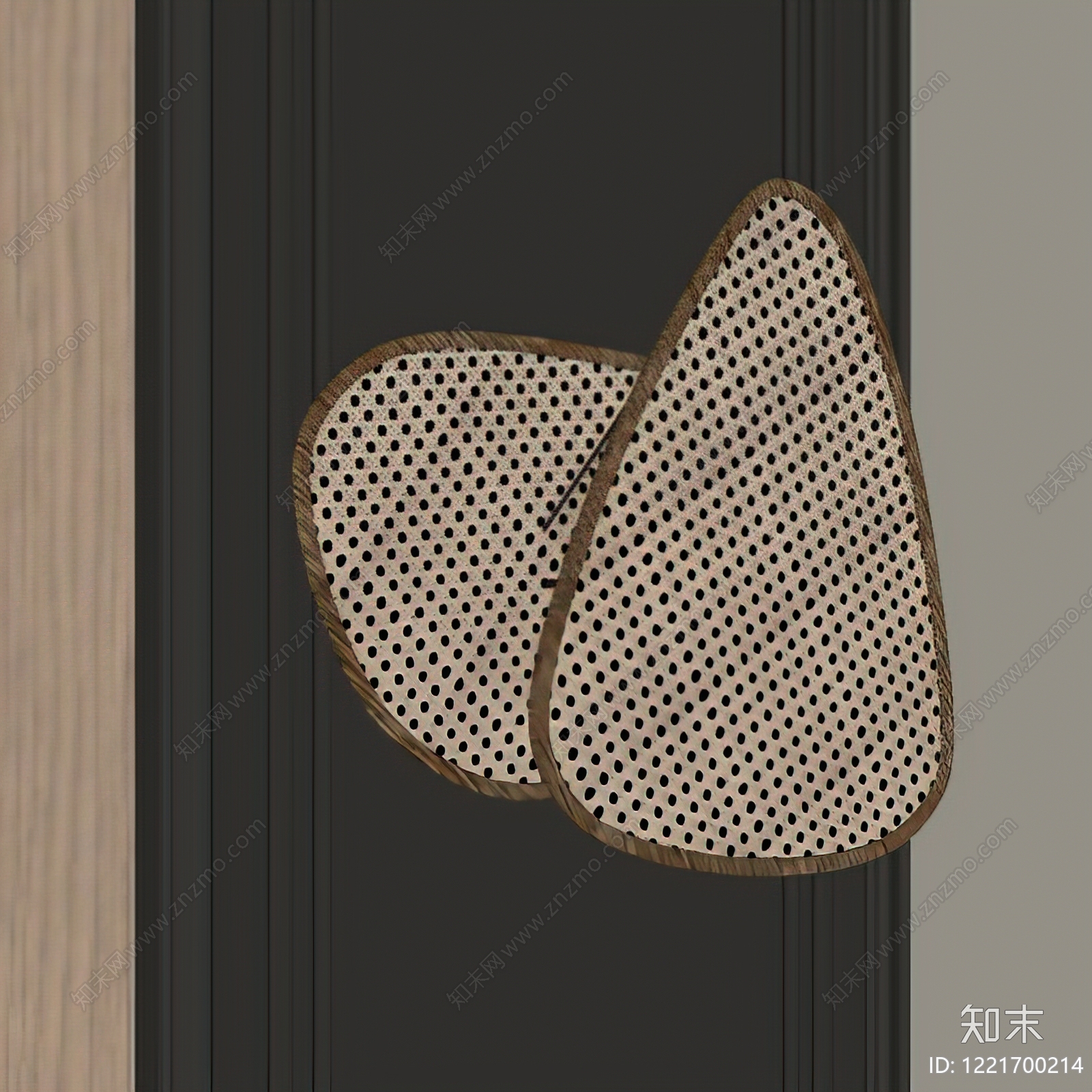 日式壁灯SU模型下载【ID:1221700214】