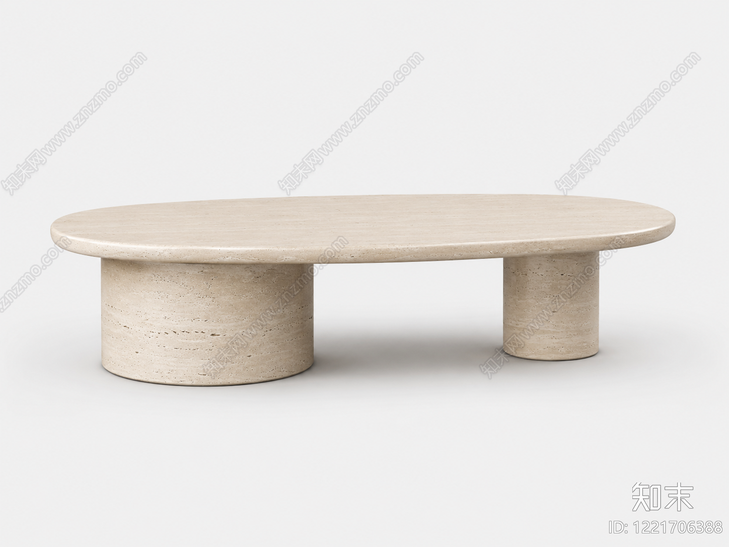 侘寂茶几3D模型下载【ID:1221706388】