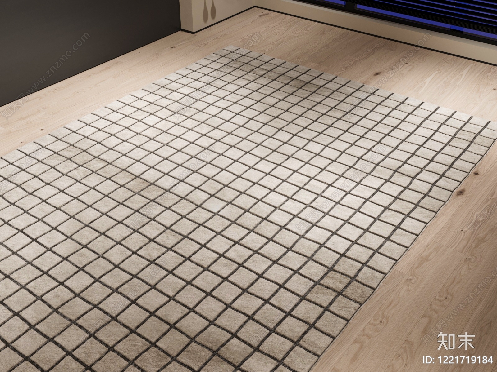 极简地毯3D模型下载【ID:1221719184】