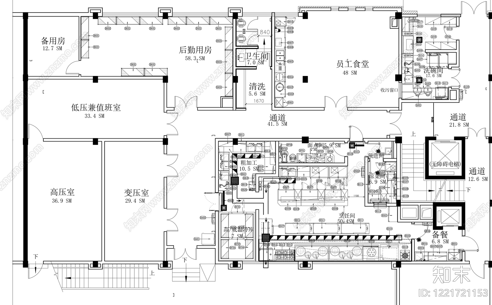 酒店餐厅CAD图纸
