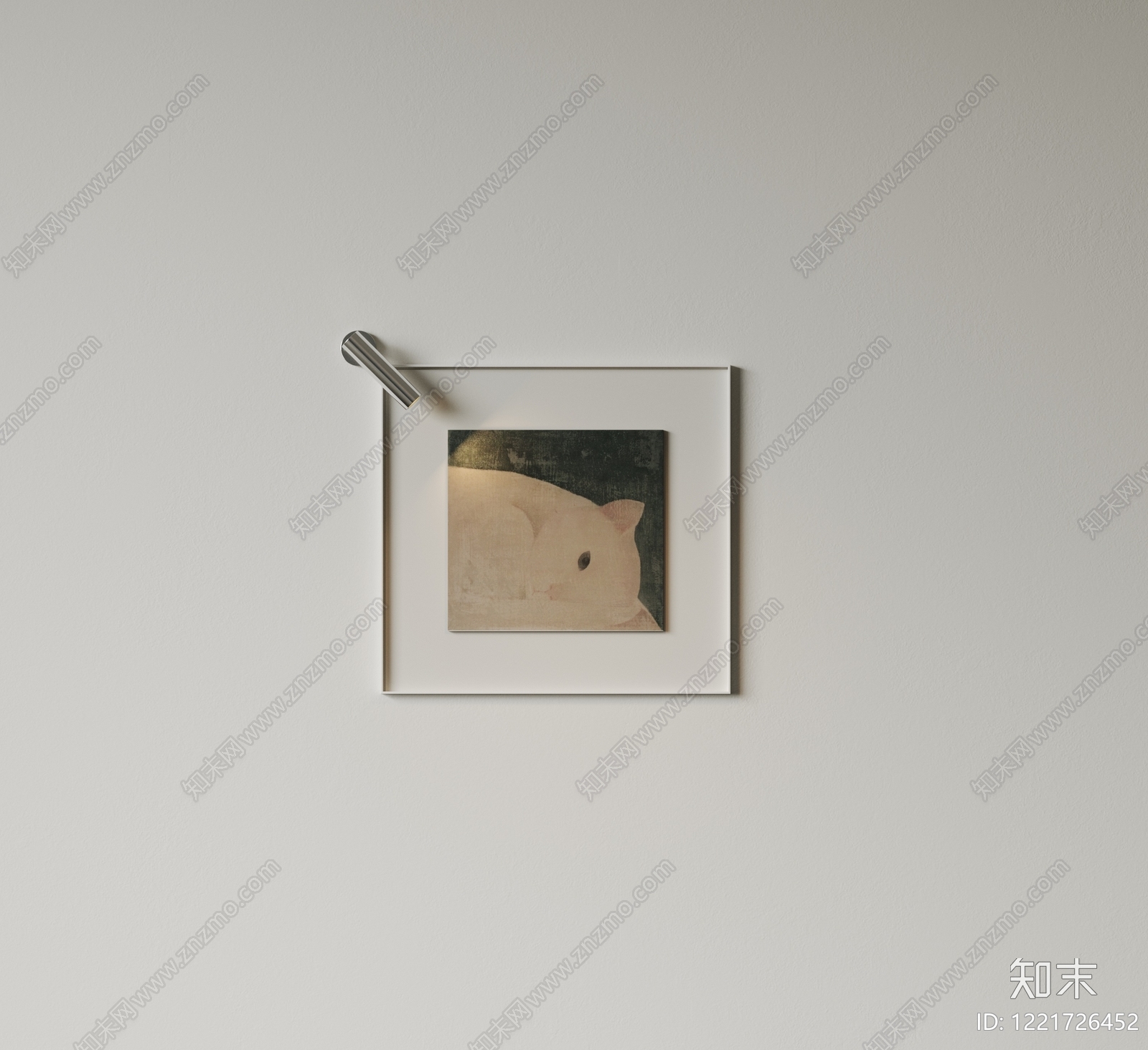 侘寂挂画SU模型下载【ID:1221726452】