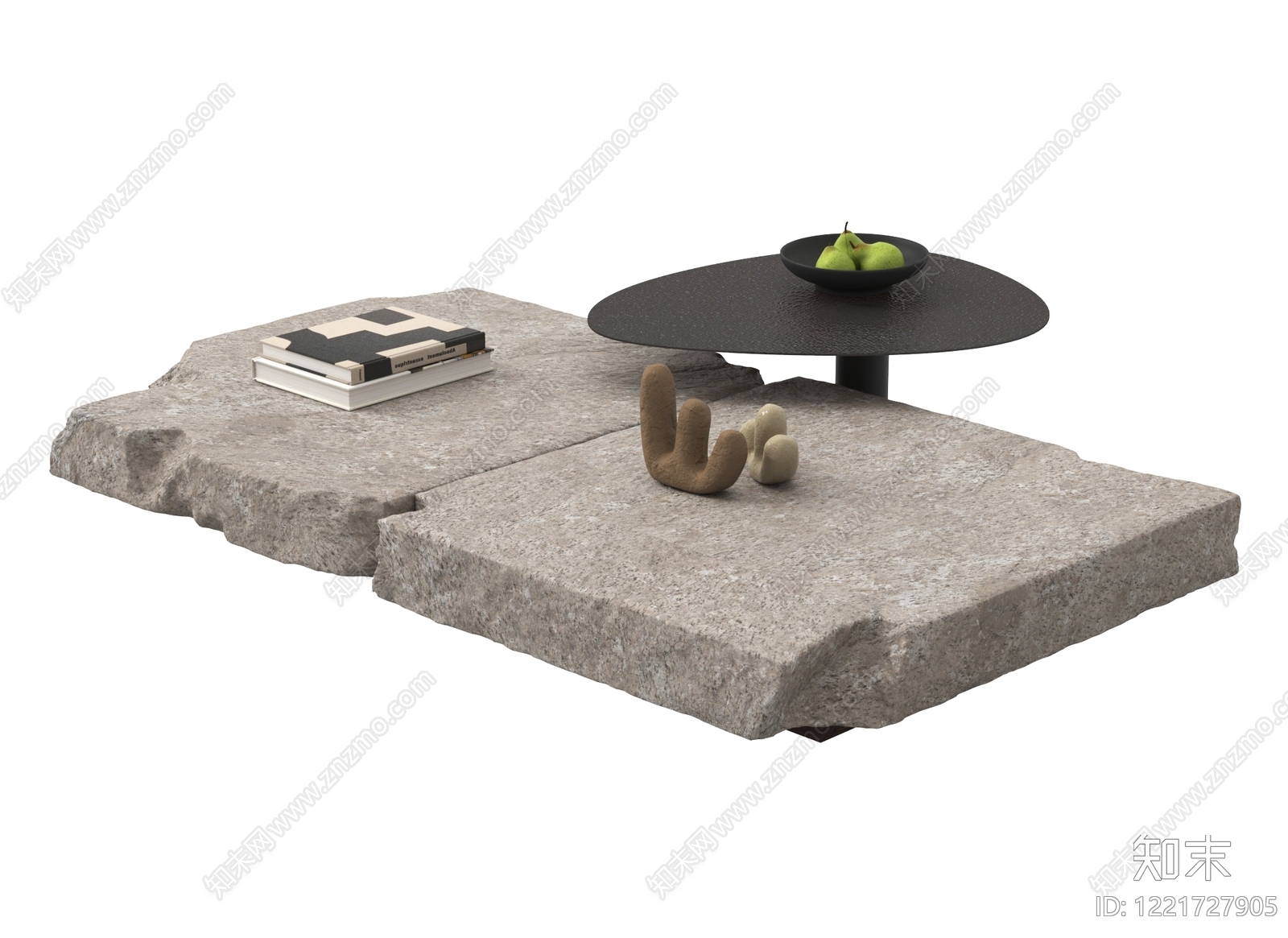 侘寂几类组合3D模型下载【ID:1221727905】