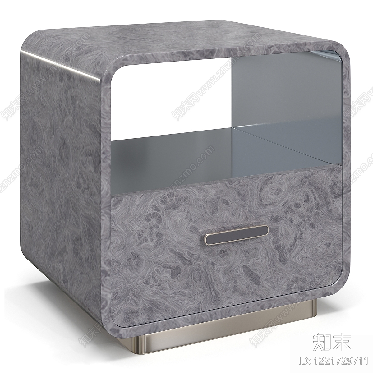 轻奢床头柜3D模型下载【ID:1221729711】