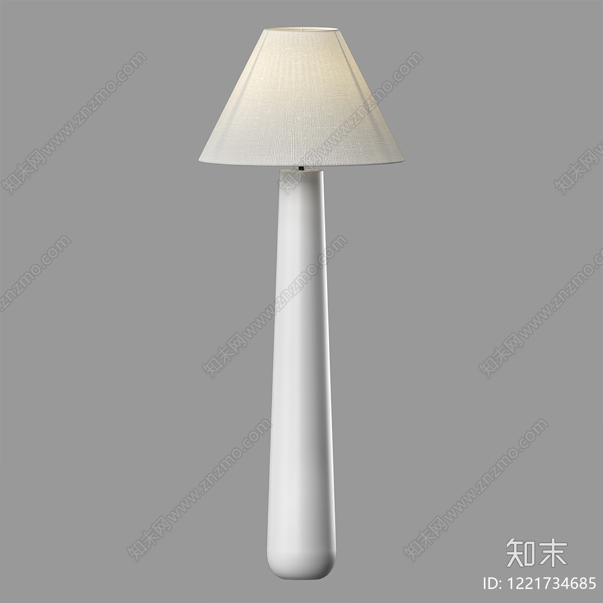 极简落地灯3D模型下载【ID:1221734685】