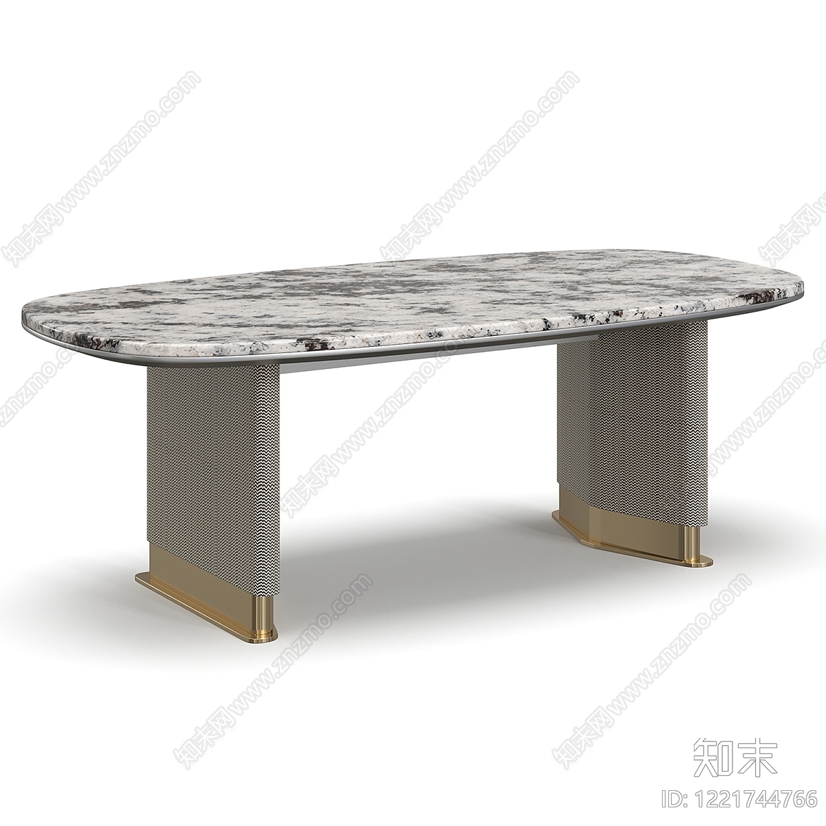 轻奢餐桌3D模型下载【ID:1221744766】