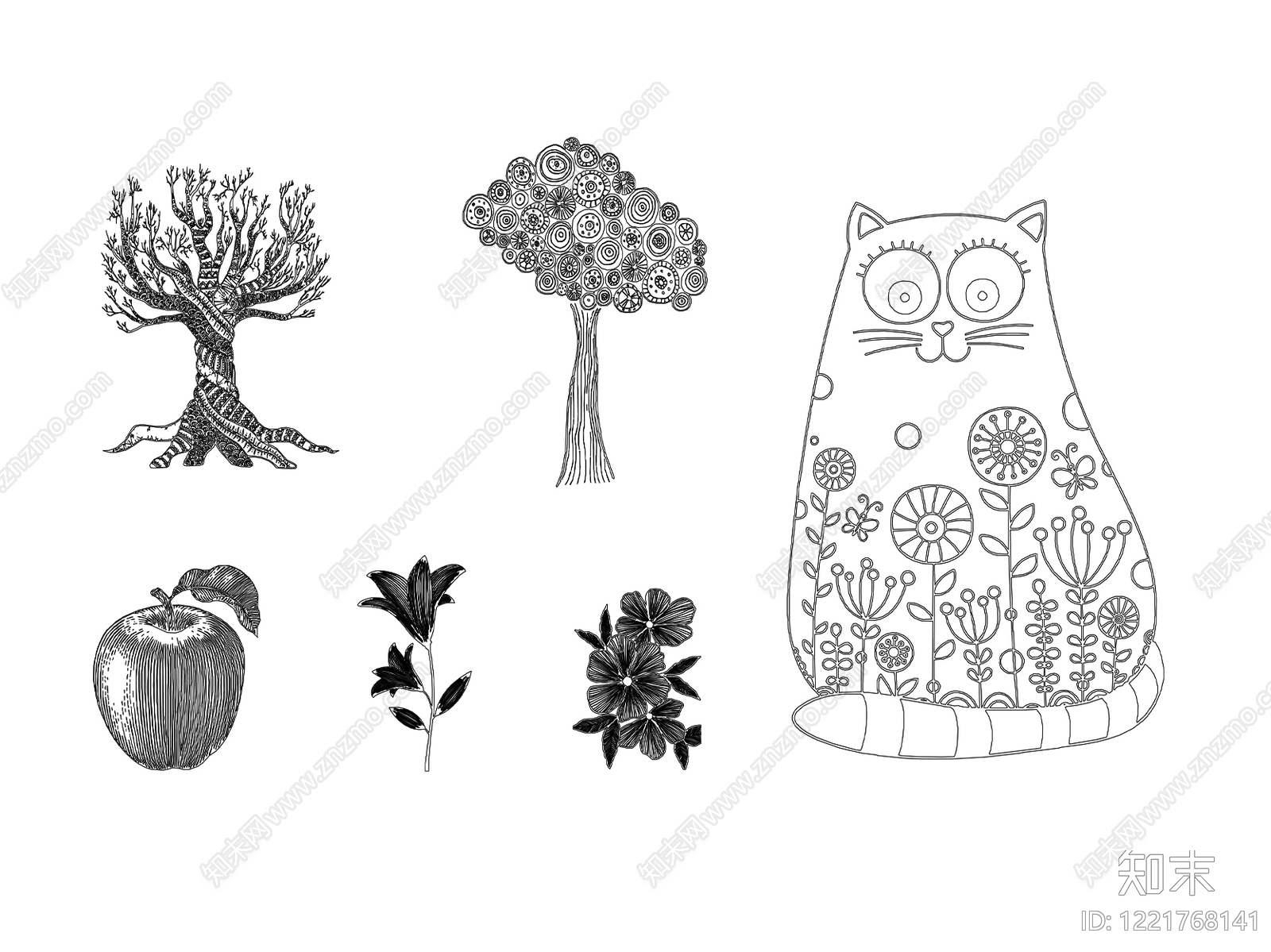 绿植CAD图纸