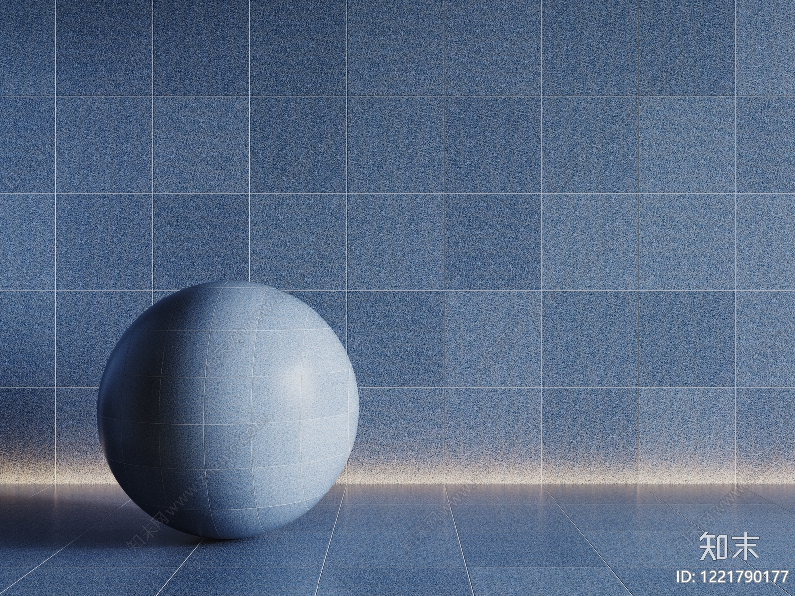 极简地砖3D模型下载【ID:1221790177】