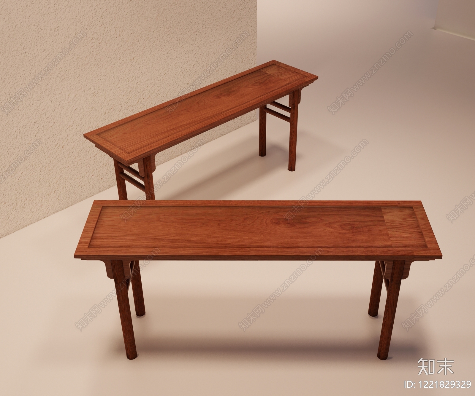 新中式条案3D模型下载【ID:1221829329】