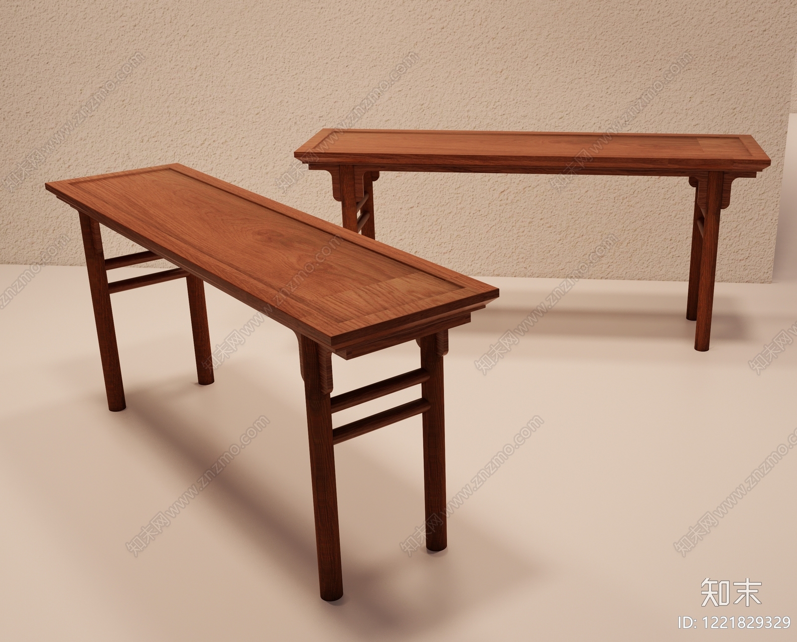 新中式条案3D模型下载【ID:1221829329】