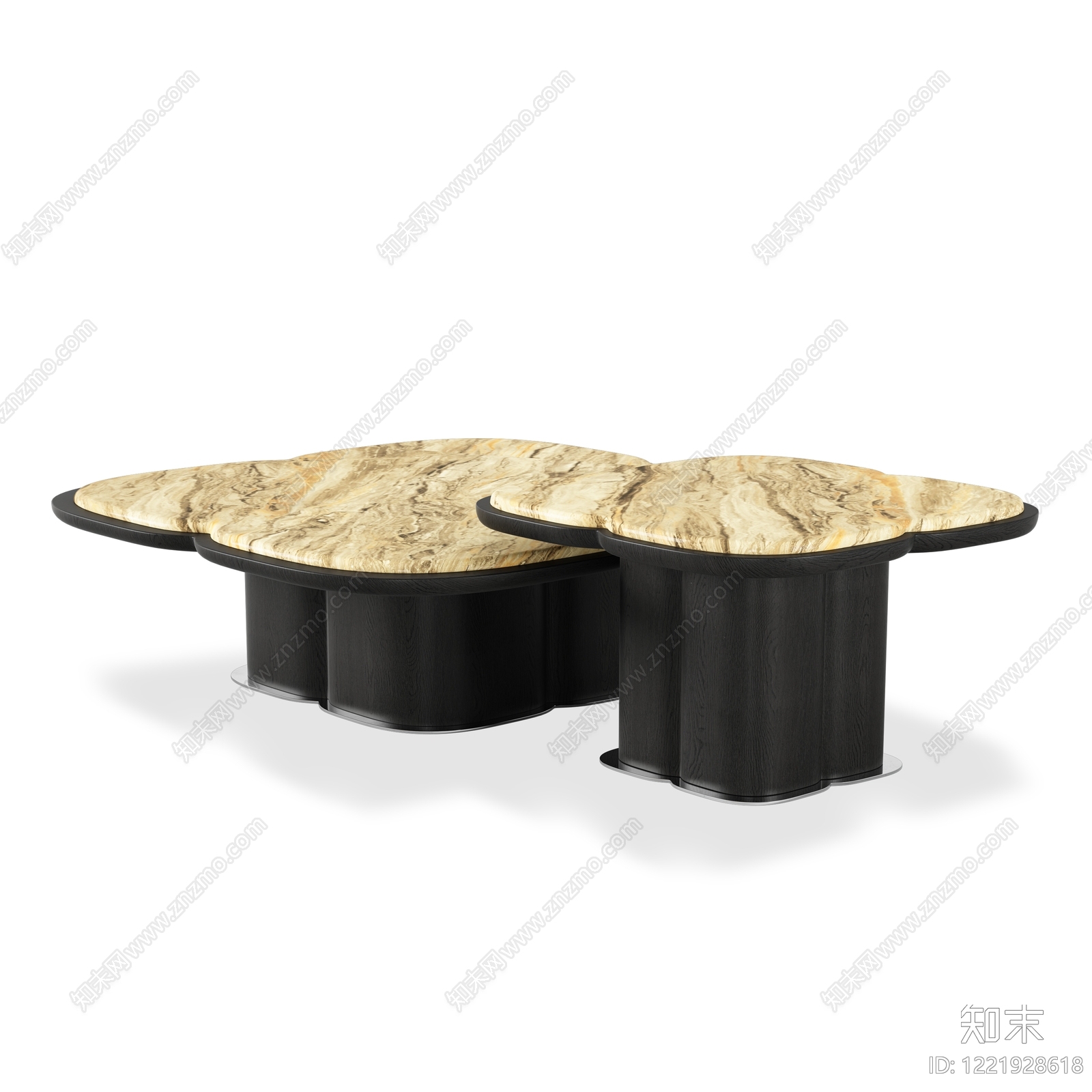 轻奢几类组合3D模型下载【ID:1221928618】