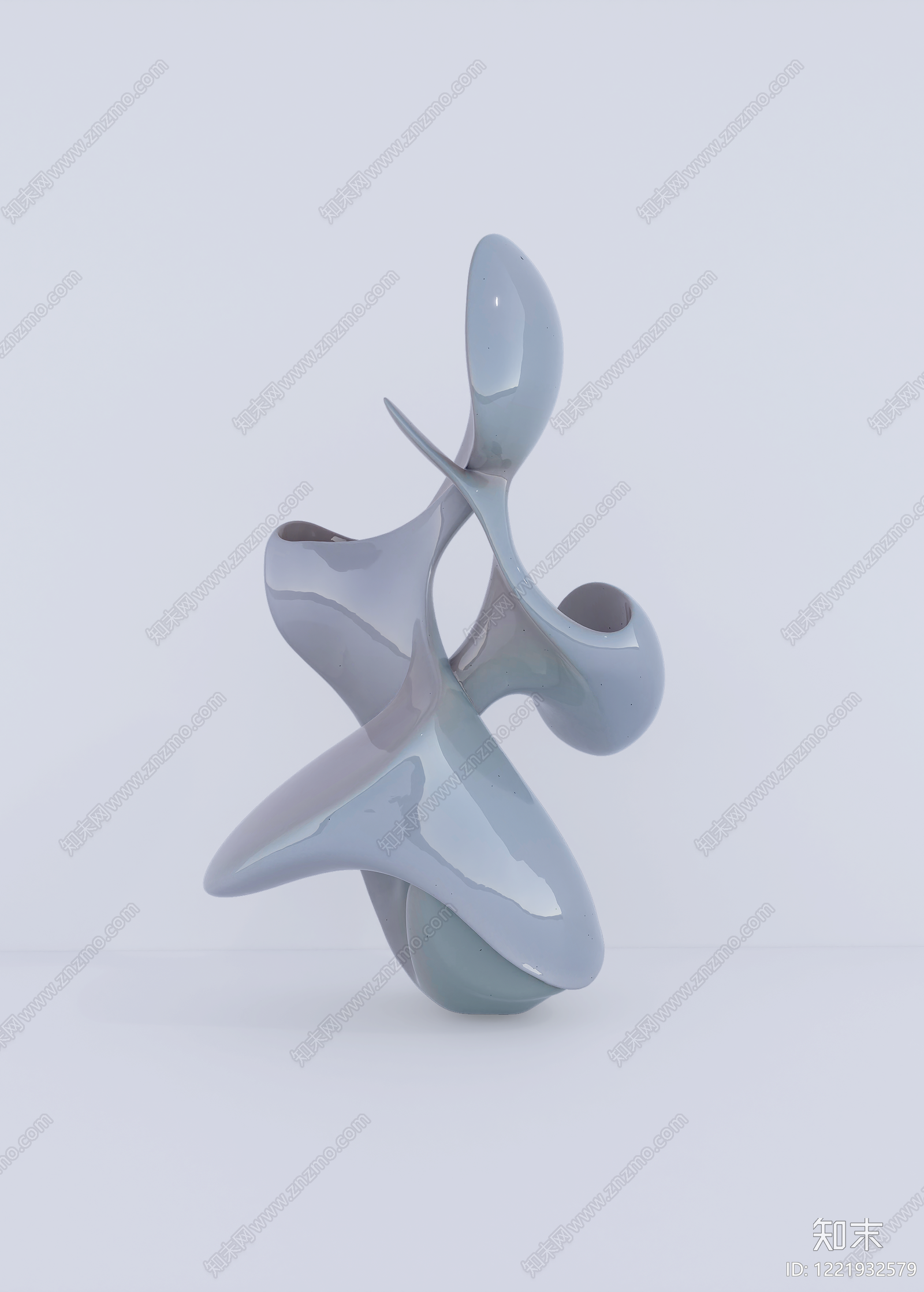 极简雕塑SU模型下载【ID:1221932579】