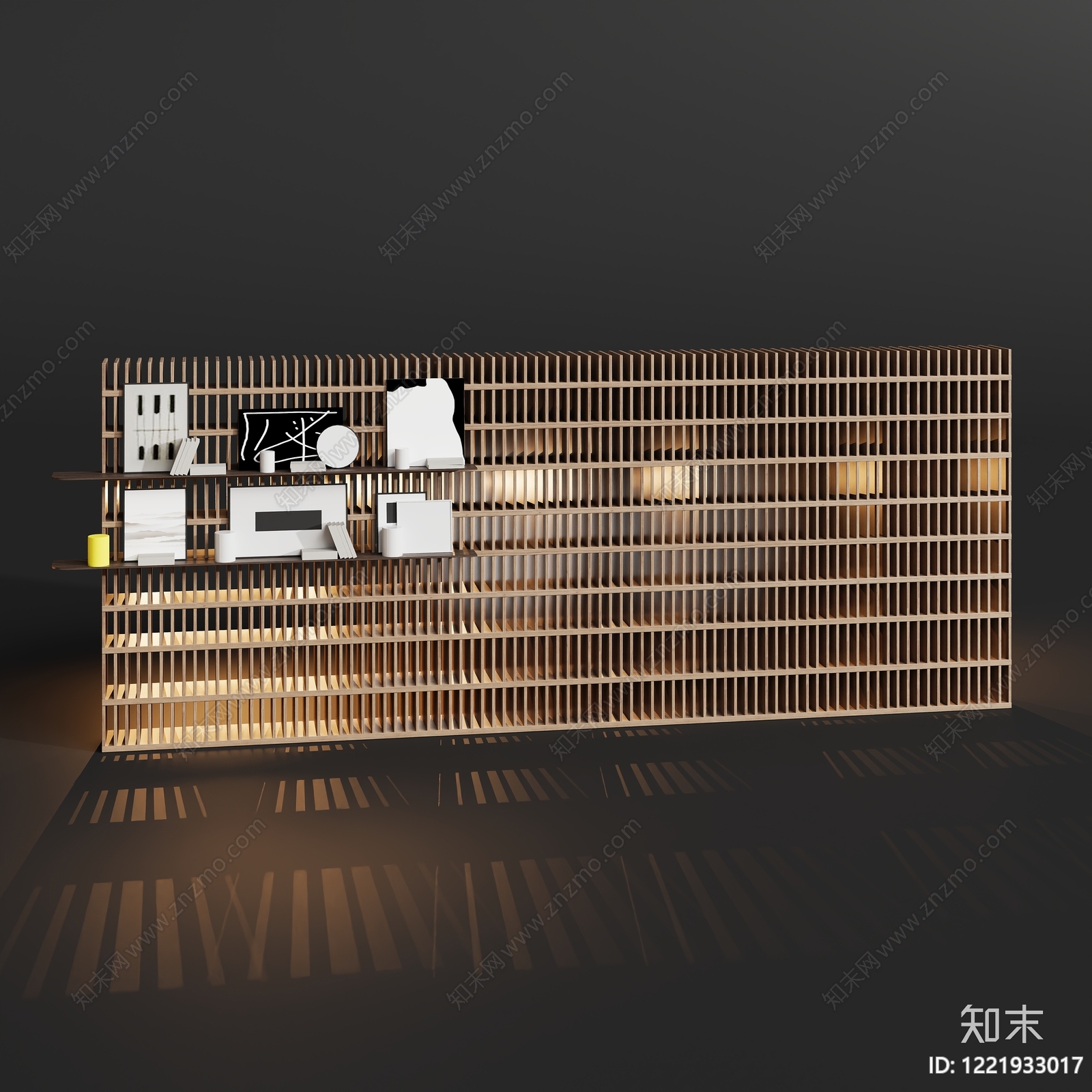 极简置物架SU模型下载【ID:1221933017】