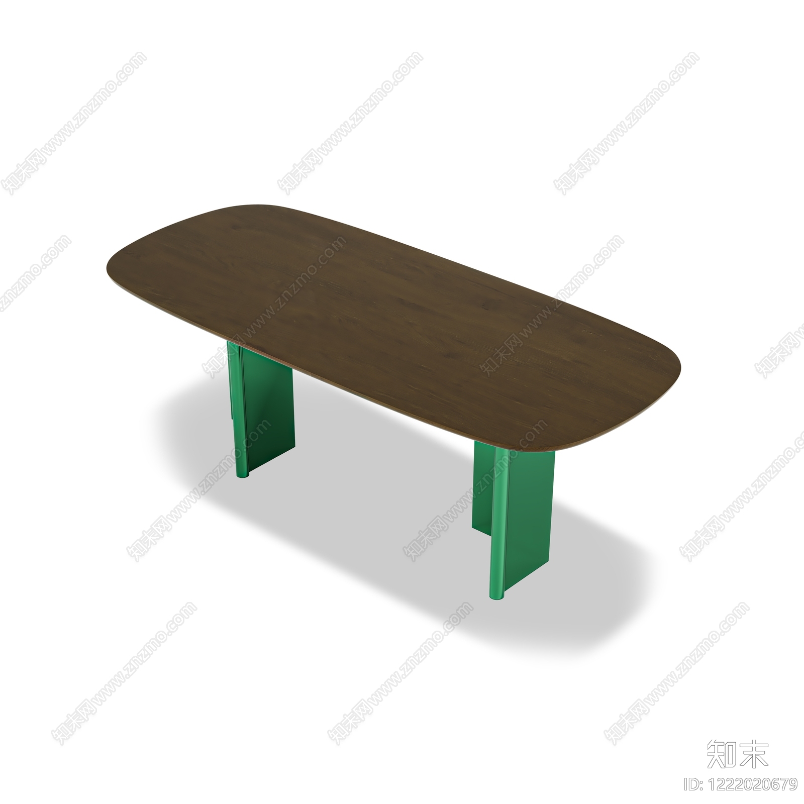 意式极简餐桌3D模型下载【ID:1222020679】