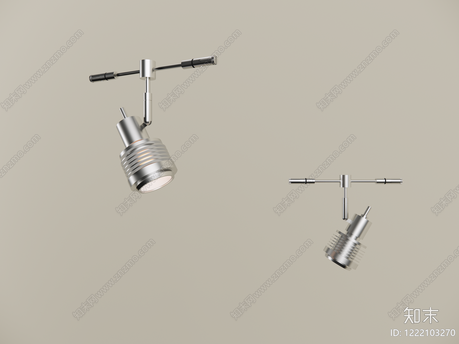 极简射灯3D模型下载【ID:1222103270】