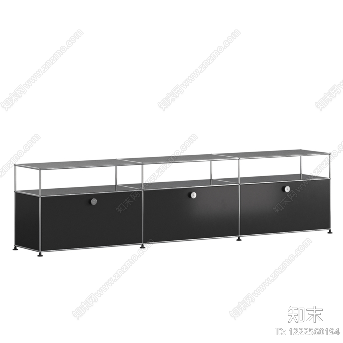 包豪斯电视柜3D模型下载【ID:1222560194】