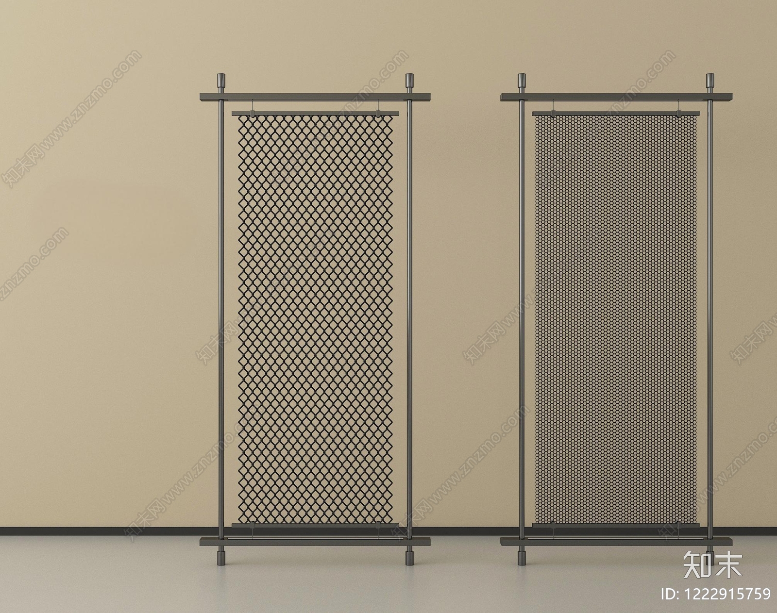 极简家具3D模型渲染效果图