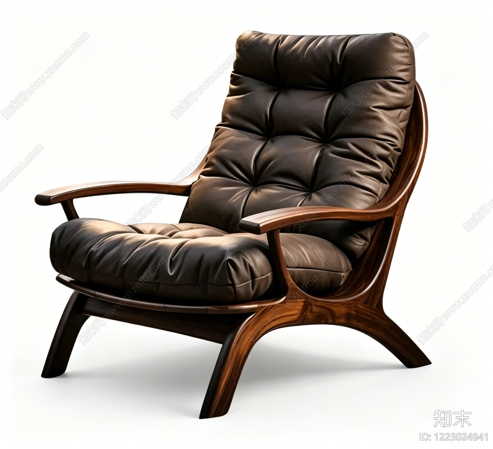 中古风休闲椅3D模型下载【ID:1223024941】