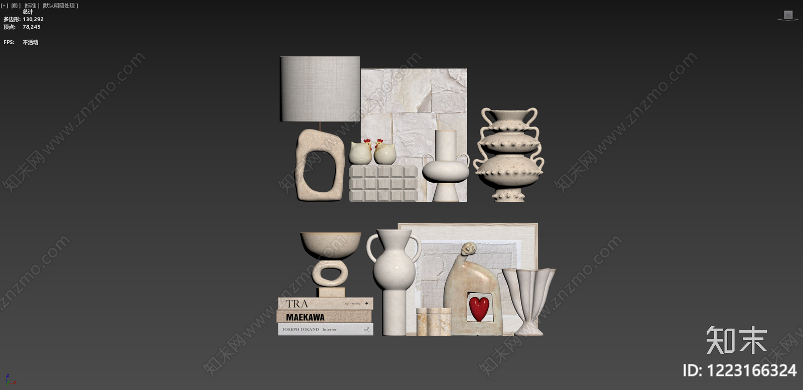 侘寂罐子3D模型下载【ID:1223166324】