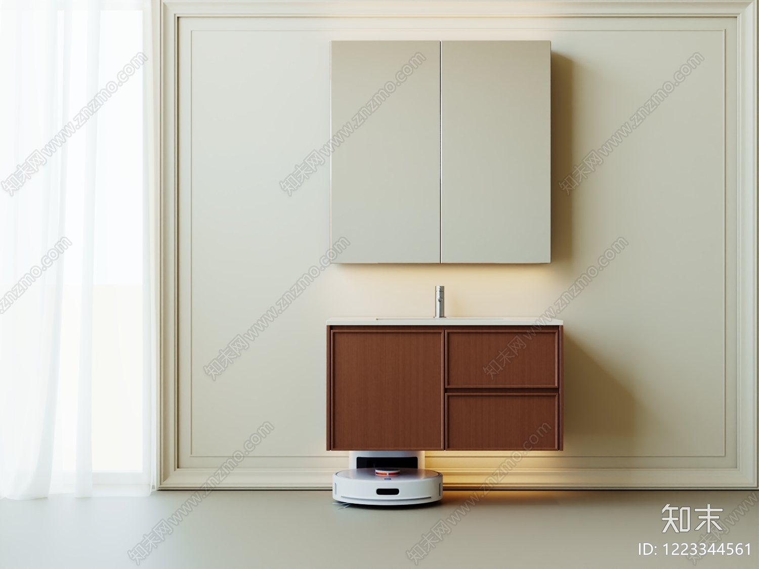 XX浴室柜3D模型下载【ID:1223344561】