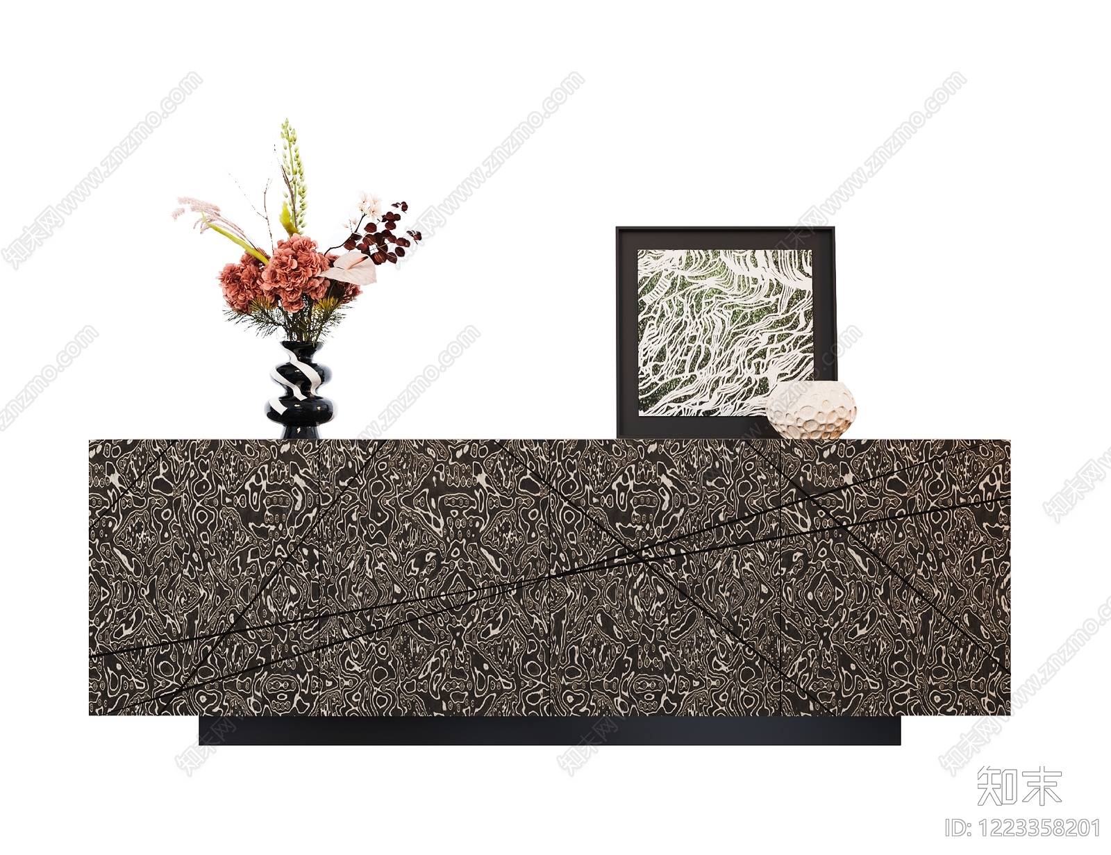 轻奢餐边柜3D模型下载【ID:1223358201】
