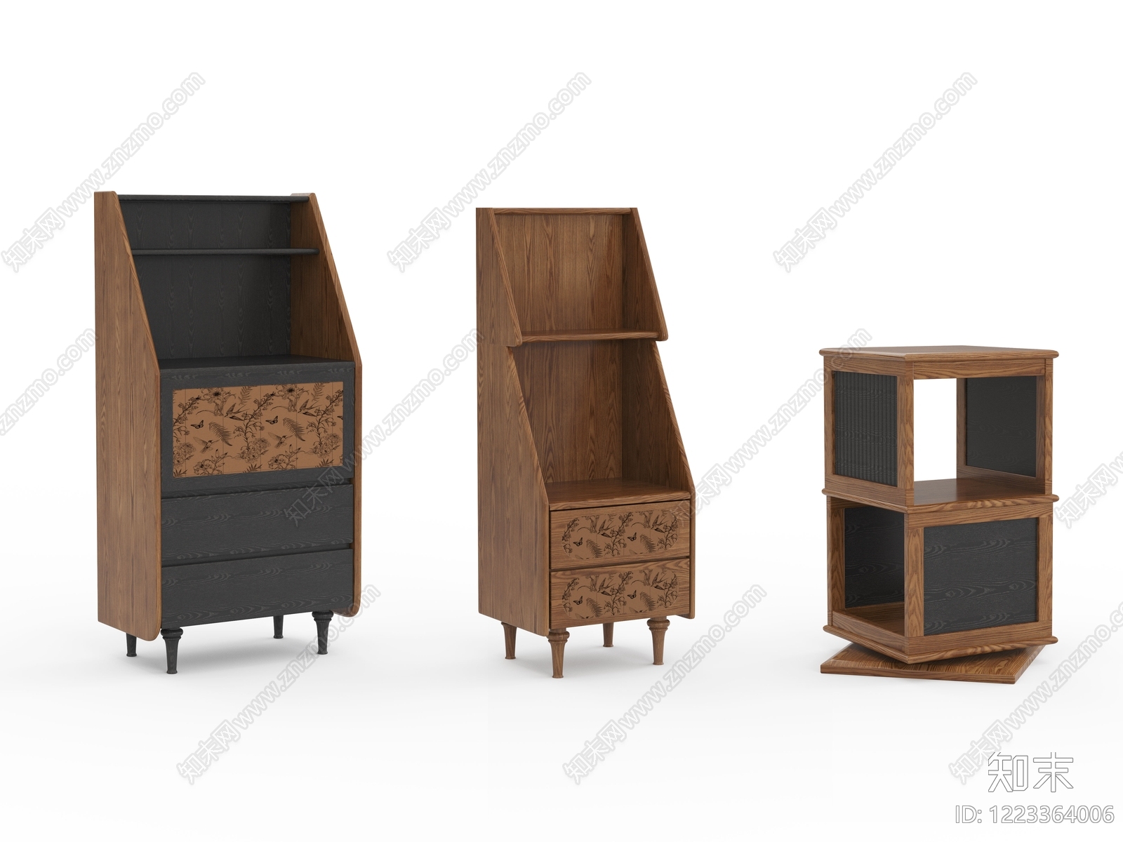 中古风几类组合3D模型下载【ID:1223364006】