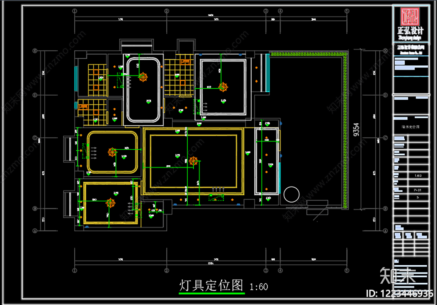 高层住宅cad施工图下载【ID:1223446936】
