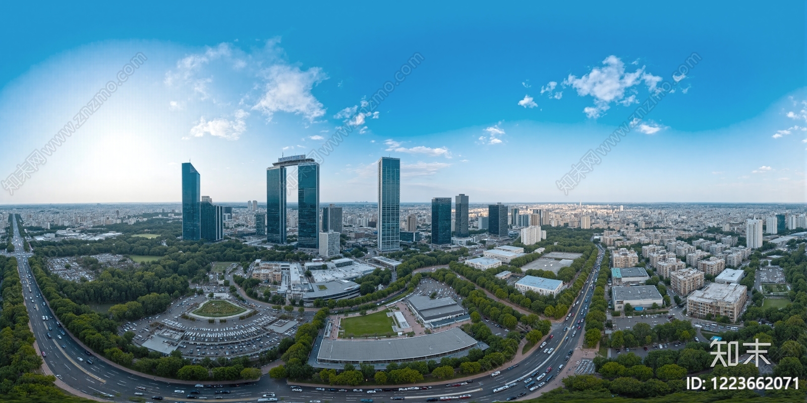 现代城市HDR贴图下载【ID:1223662071】
