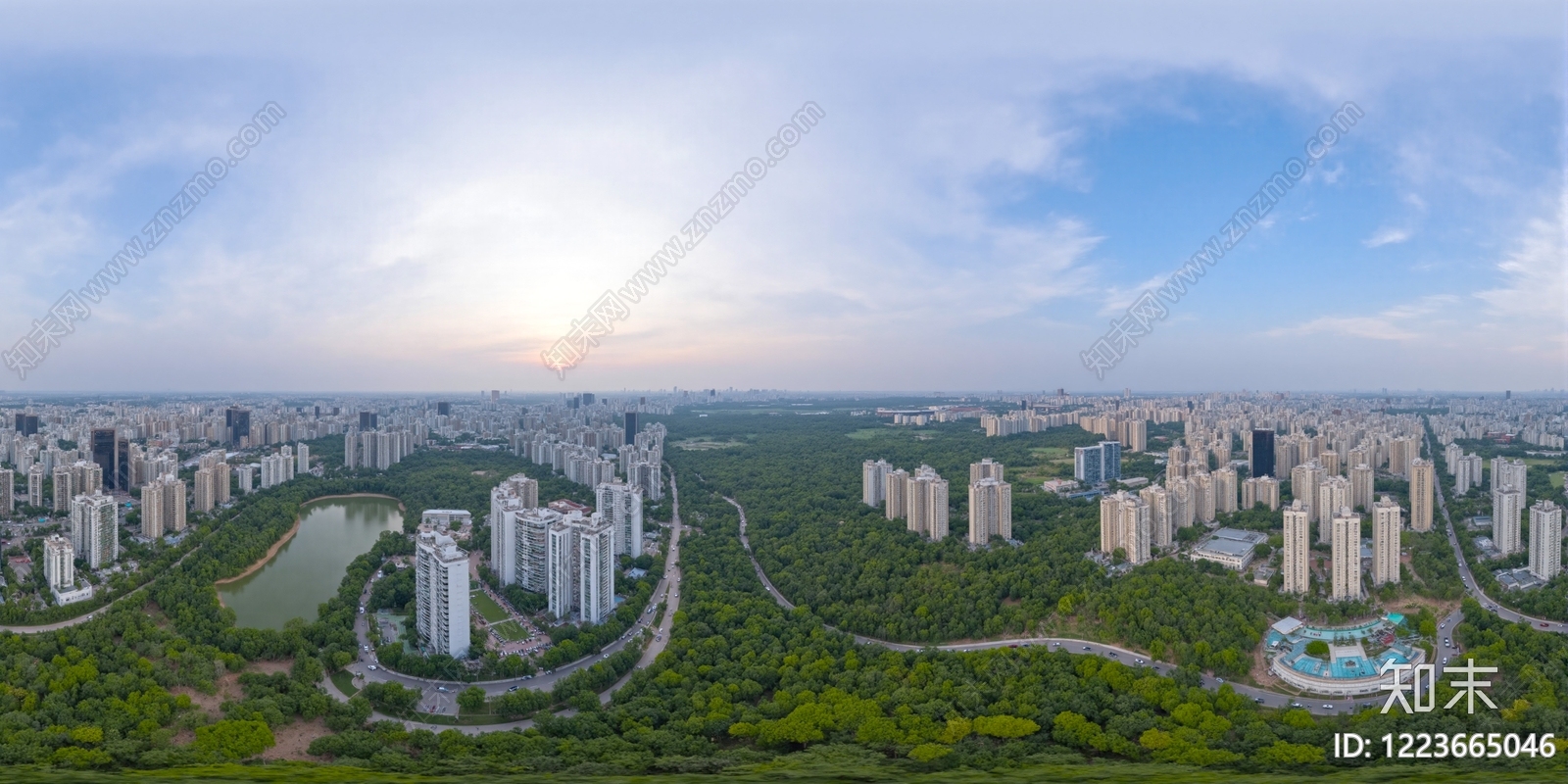 现代城市HDR贴图下载【ID:1223665046】