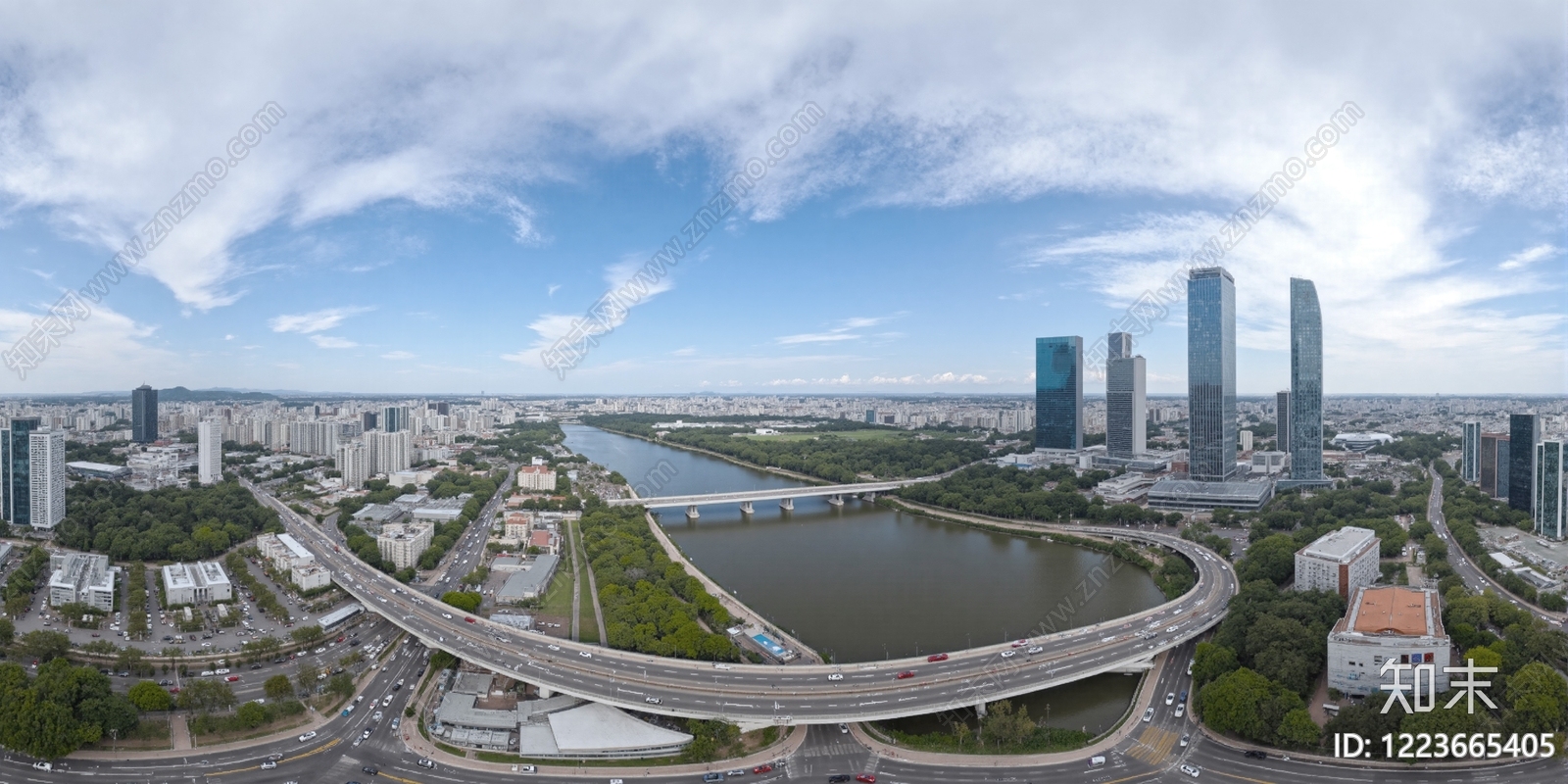现代城市HDR贴图下载【ID:1223665405】