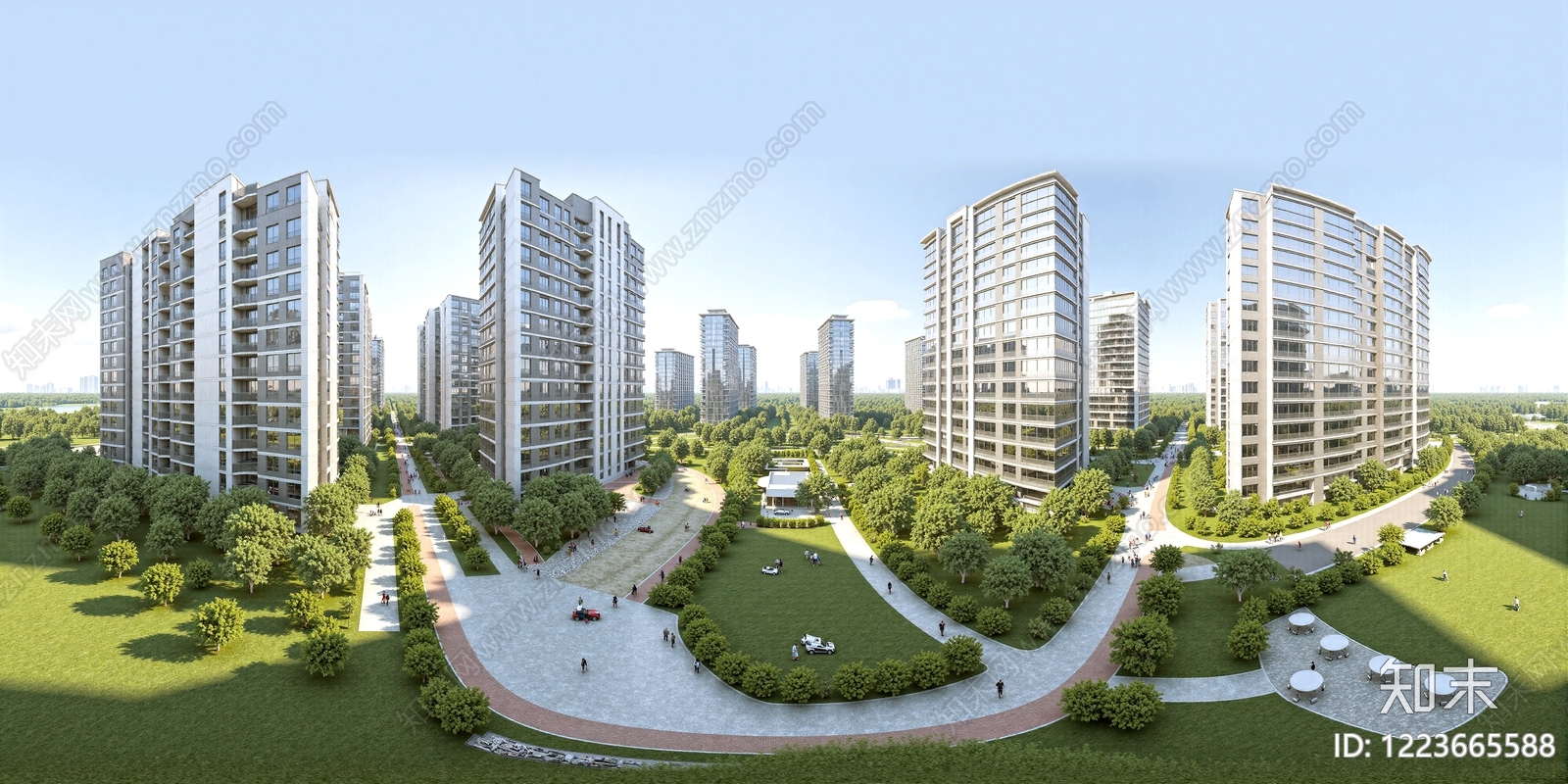 城市HDR贴图下载【ID:1223665588】