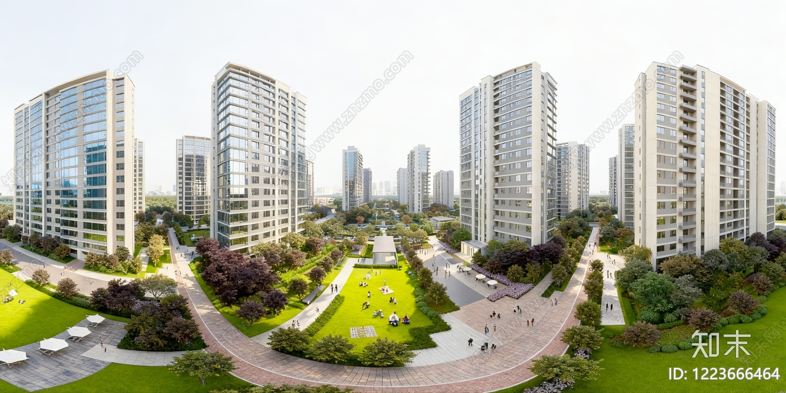 现代城市HDR贴图下载【ID:1223666464】