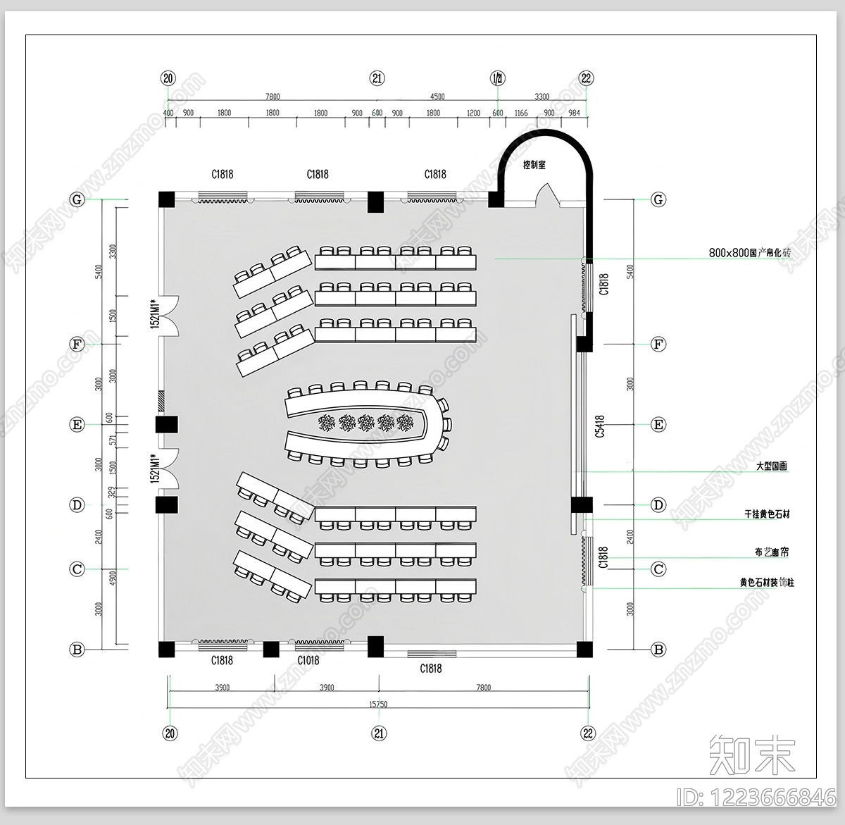 其他办公空间CAD图纸
