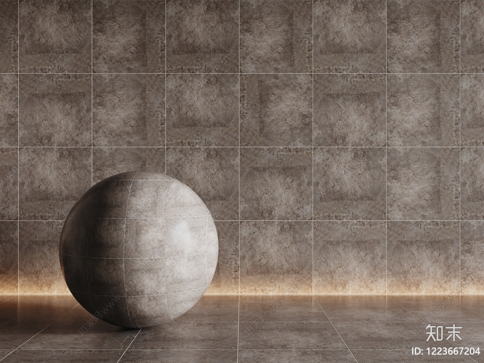 侘寂地砖3D模型下载【ID:1223667204】