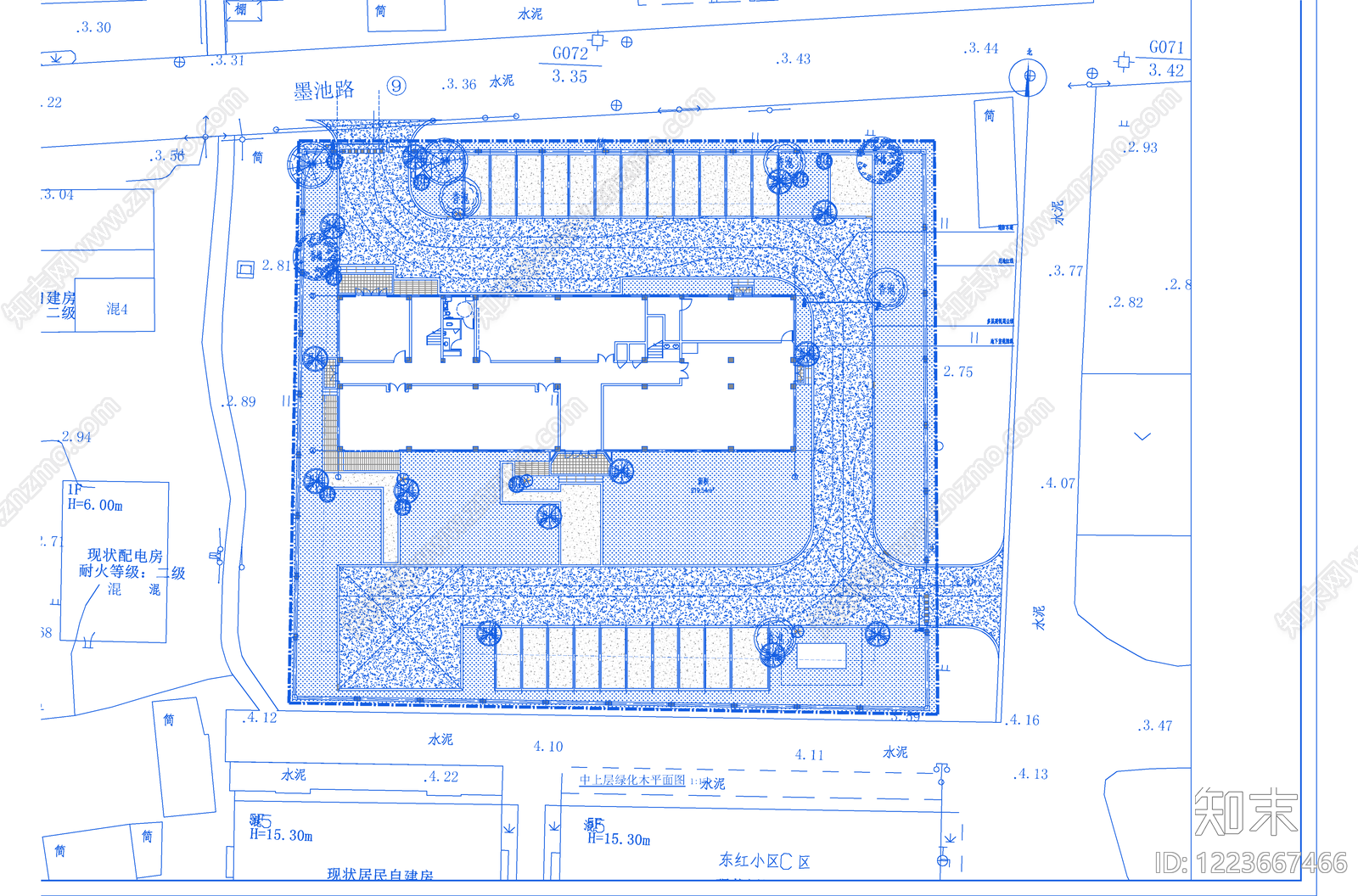 其他办公工业景观cad施工图下载【ID:1223667466】