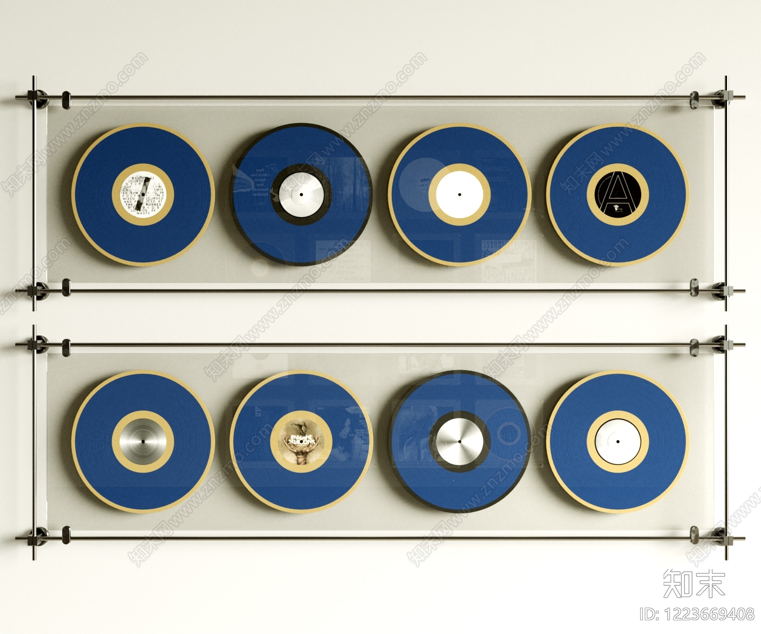 极简艺术装置3D模型下载【ID:1223669408】
