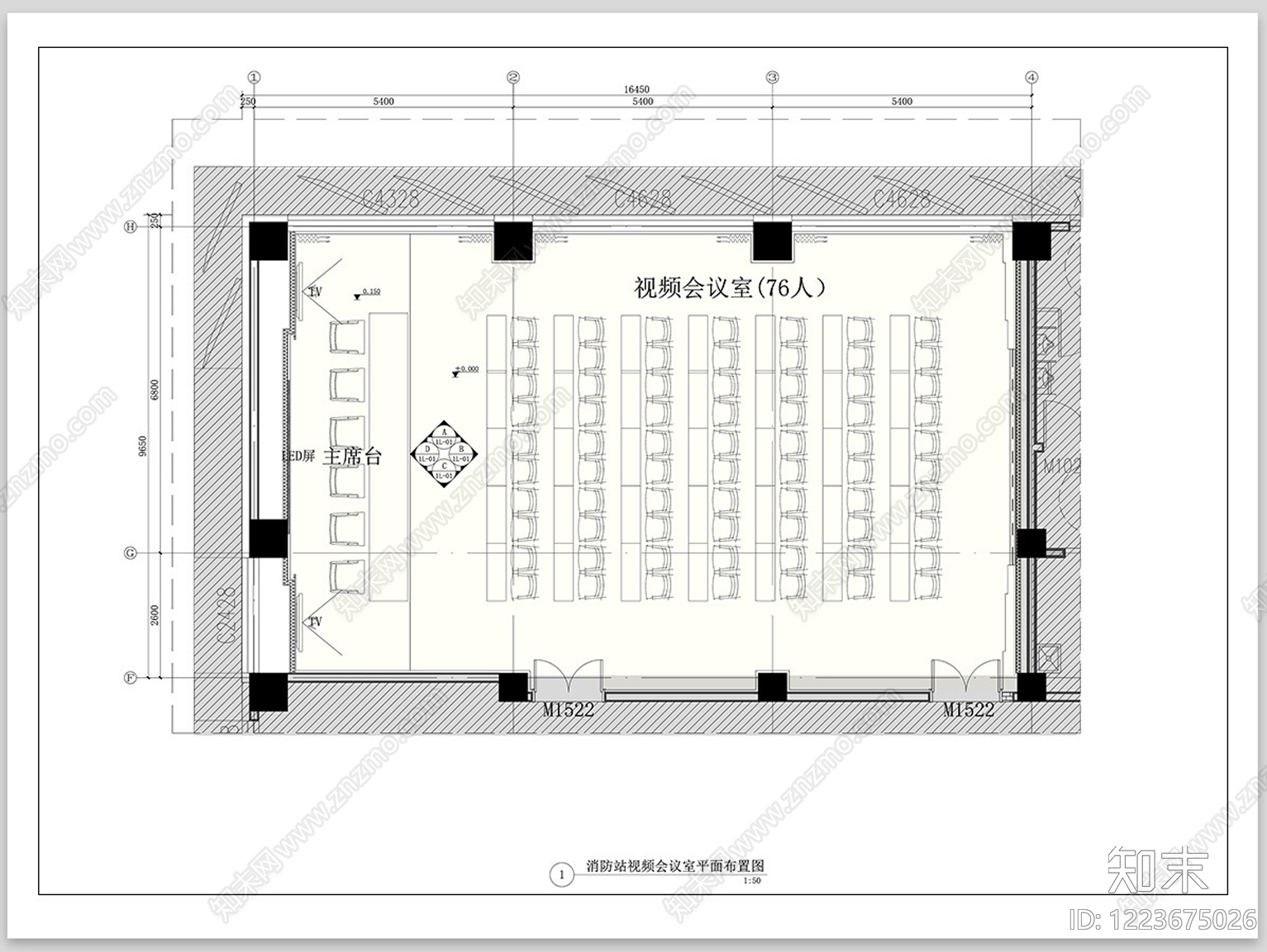 其他办公空间CAD图纸