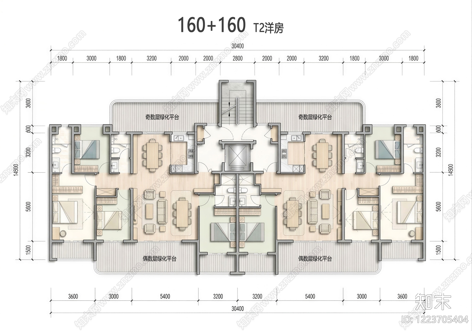 住宅楼建筑CAD图纸