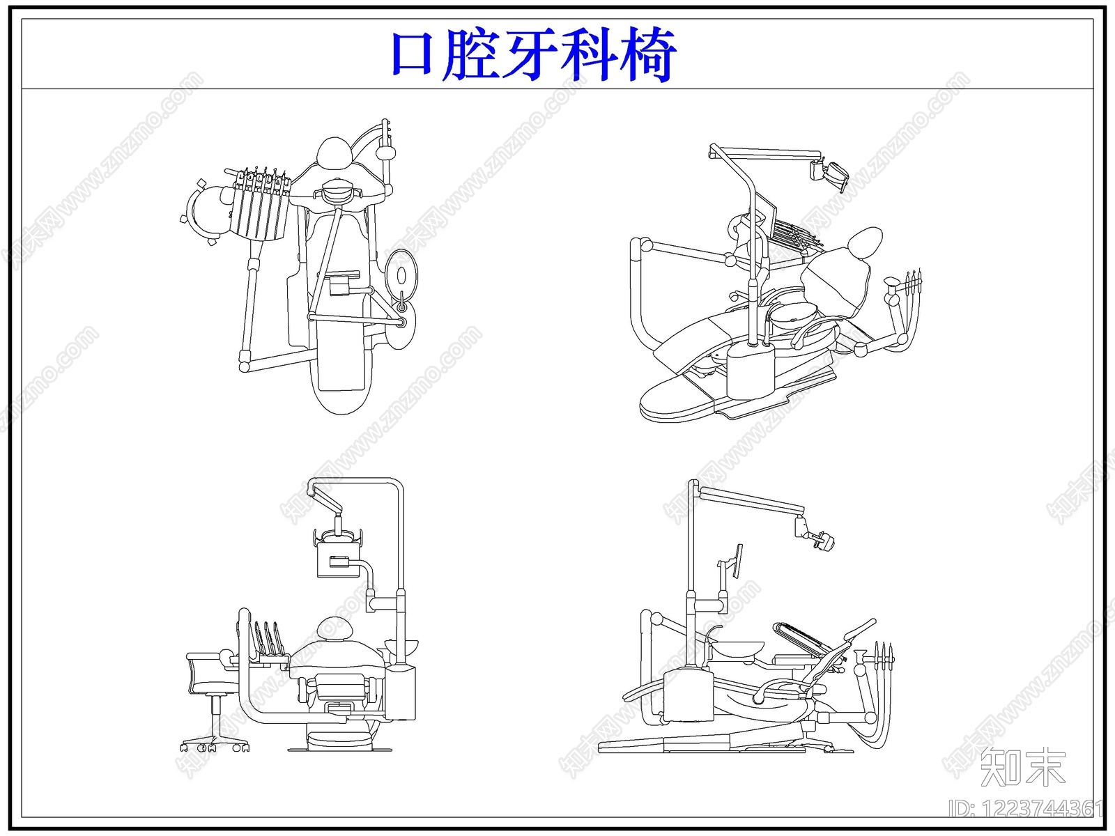 综合器材设备图库CAD图纸