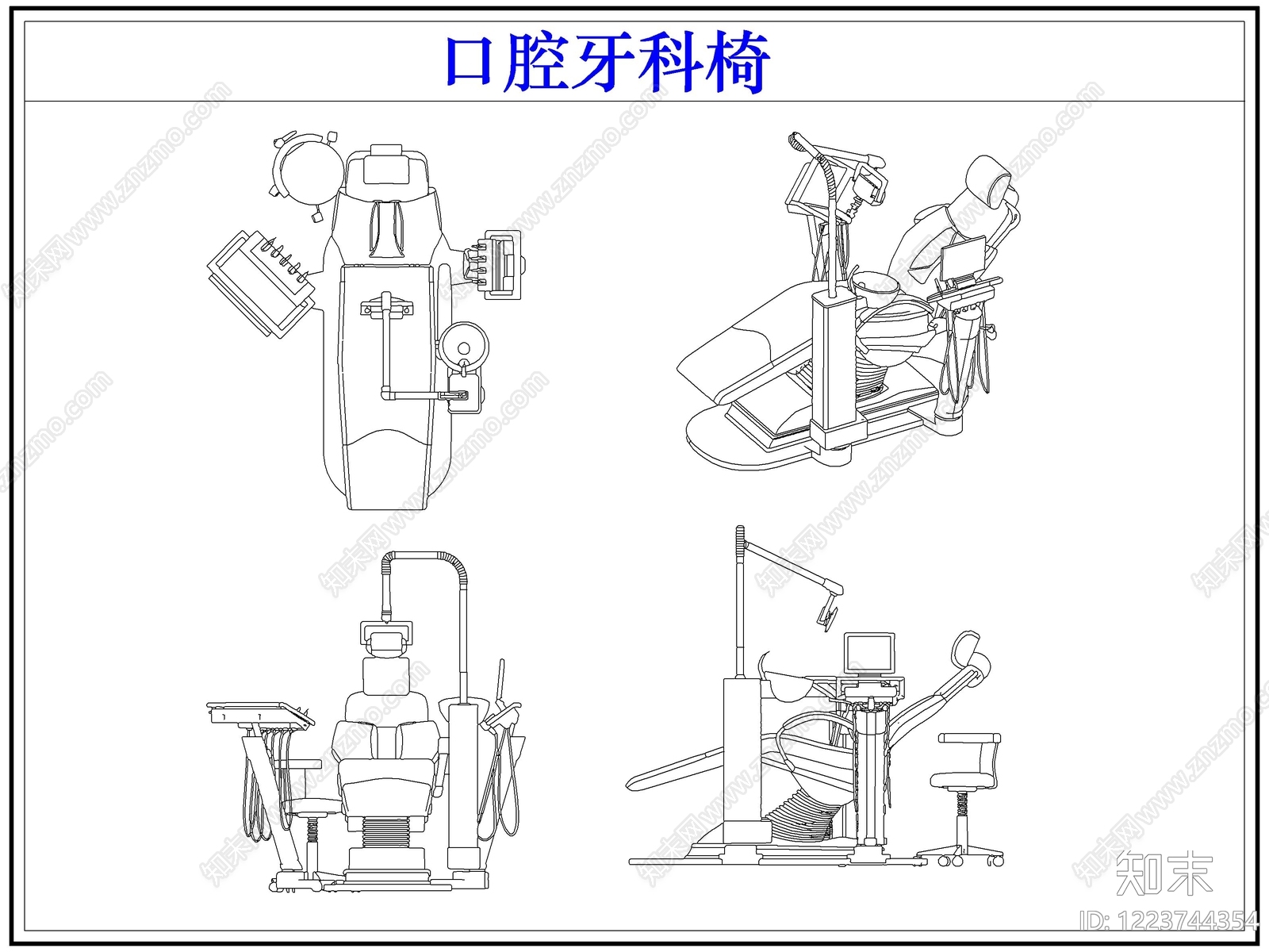 综合器材设备图库CAD图纸