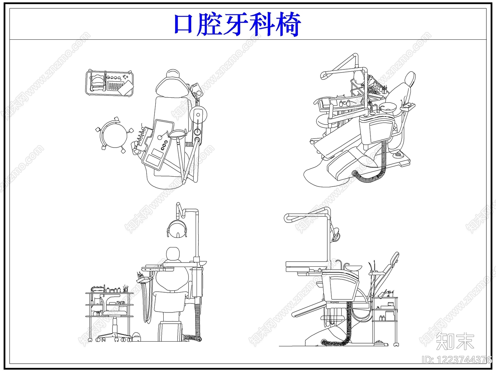 综合器材设备图库CAD图纸
