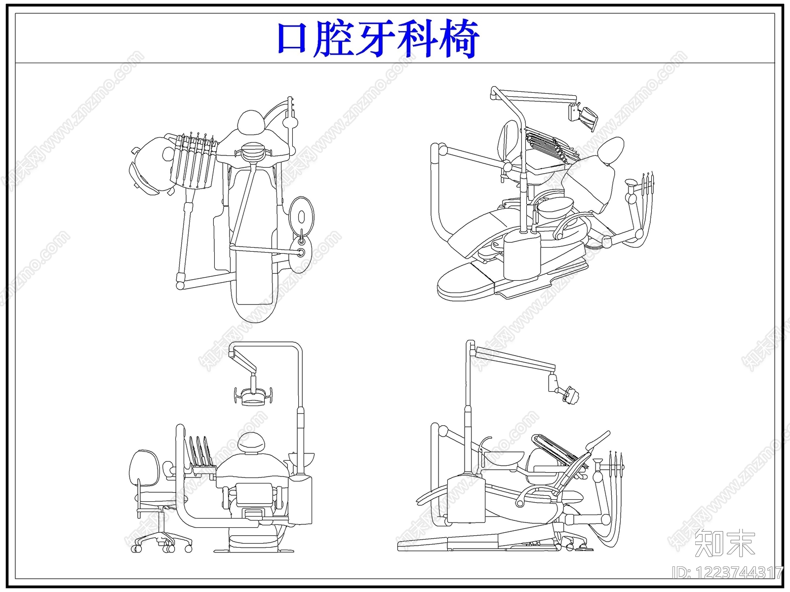 综合器材设备图库CAD图纸