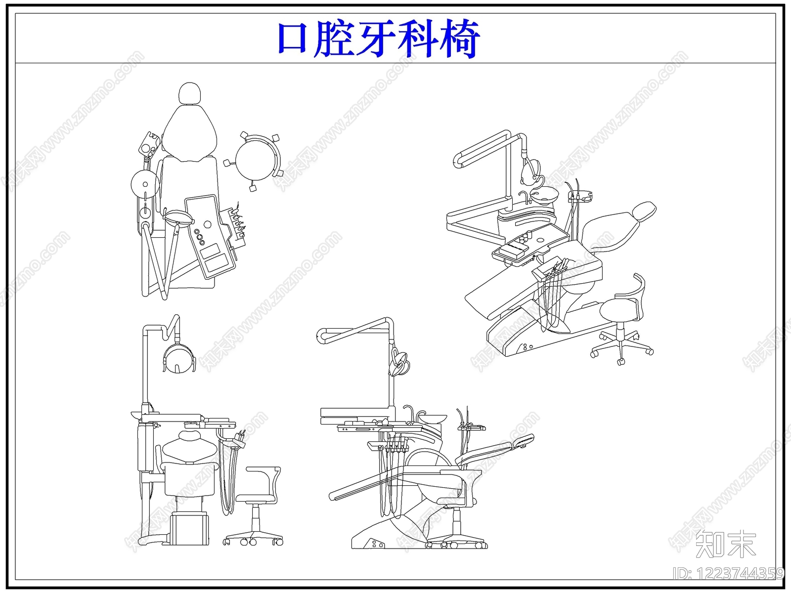 综合器材设备图库CAD图纸