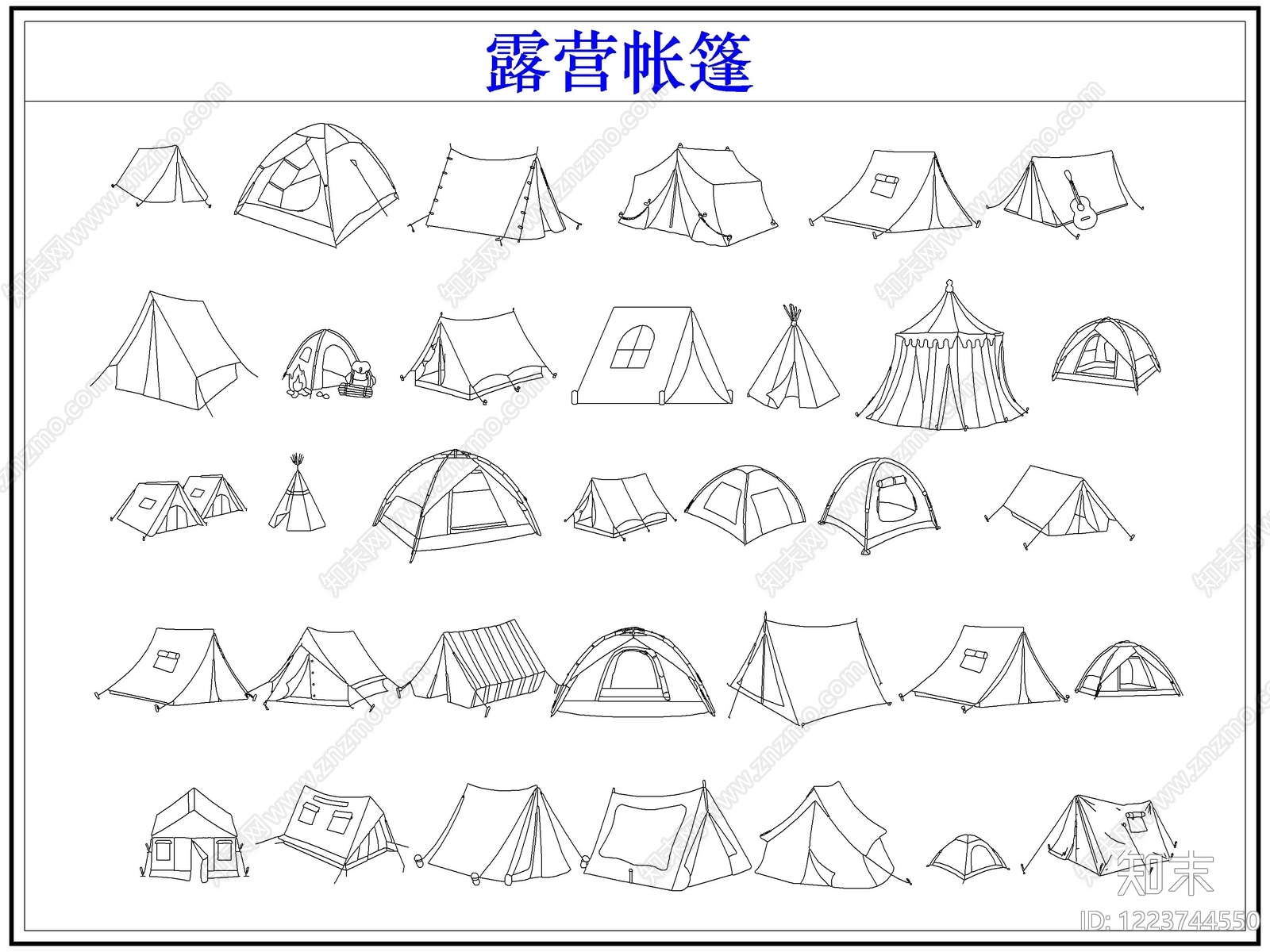 综合器材设备图库CAD图纸