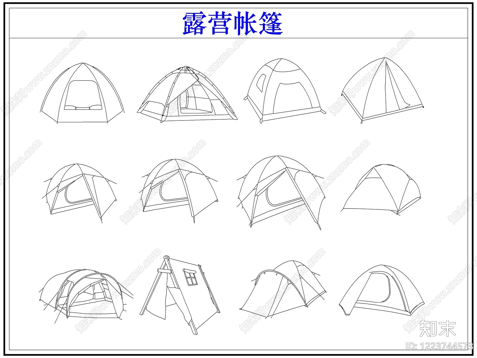 综合器材设备图库CAD图纸