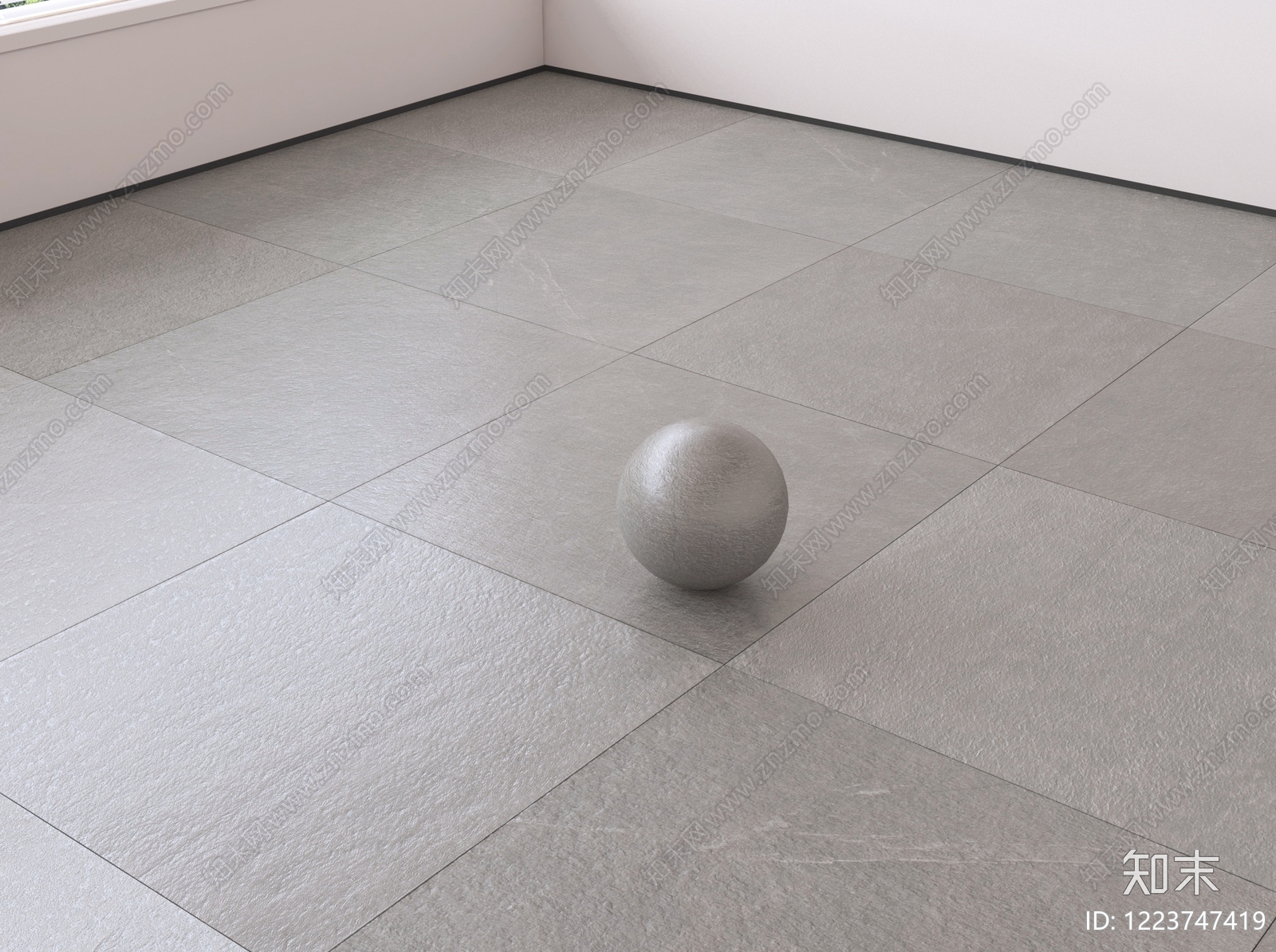 极简地砖3D模型下载【ID:1223747419】