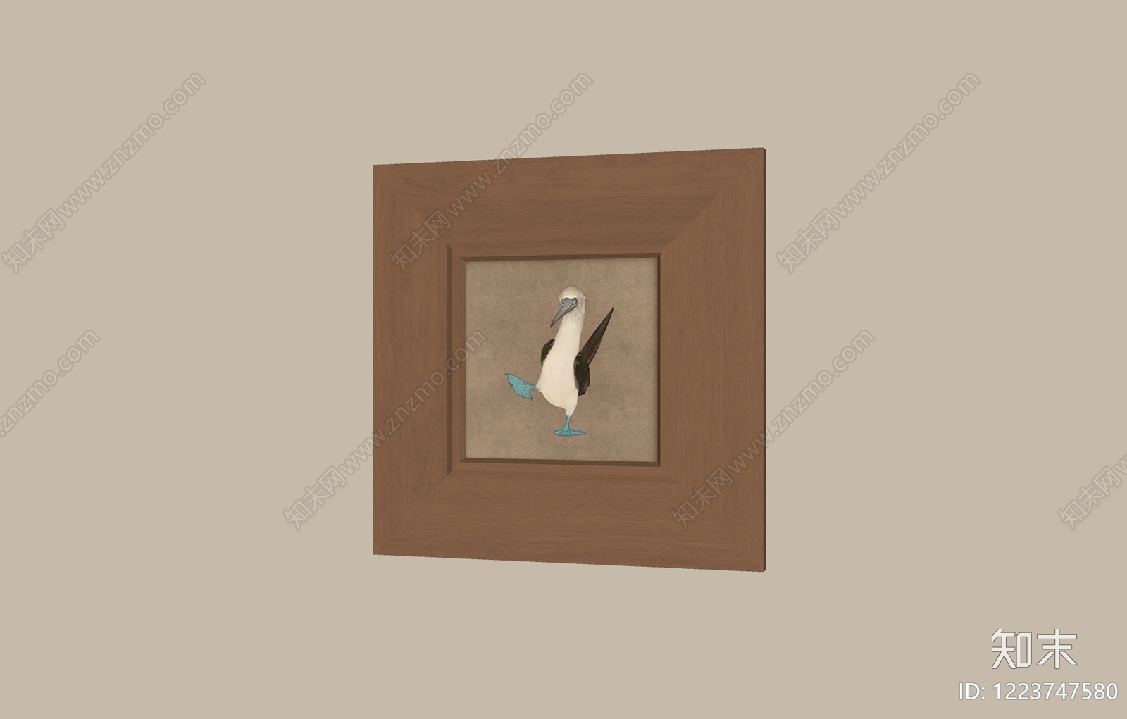 复古挂画SU模型下载【ID:1223747580】