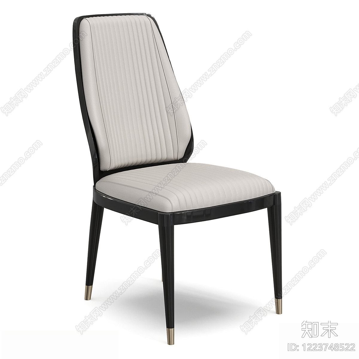 轻奢餐椅3D模型下载【ID:1223748522】
